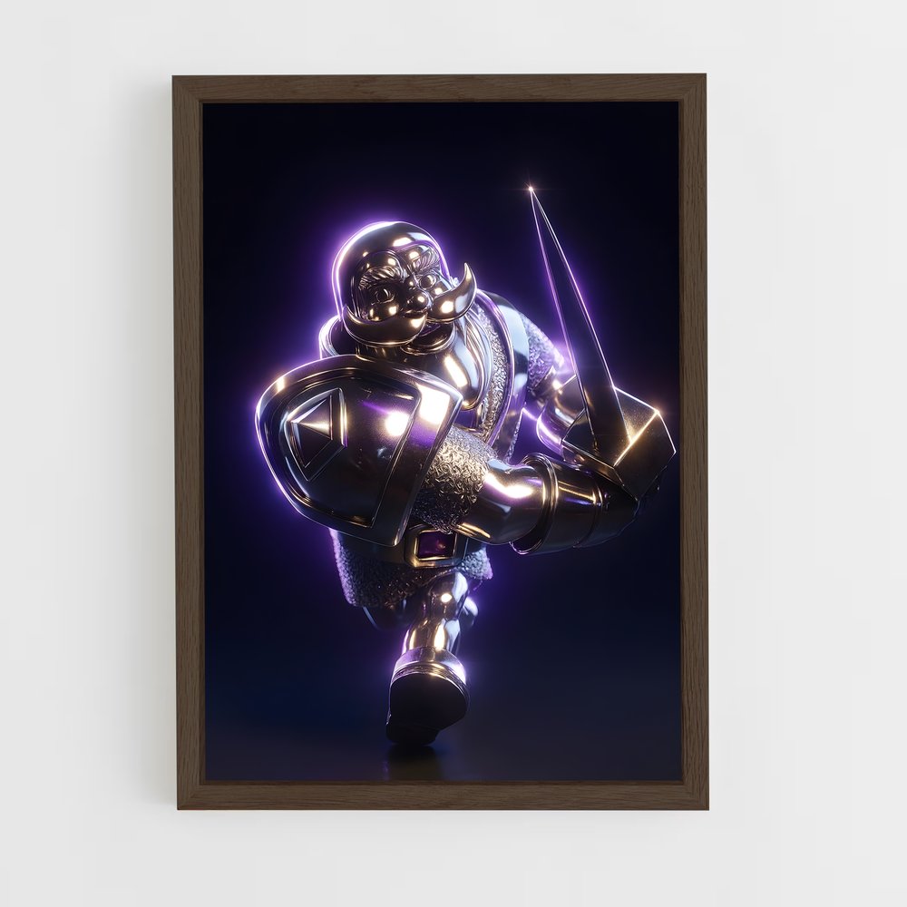 Poster Samurai Bot – affiche Clash royale (vue 5)